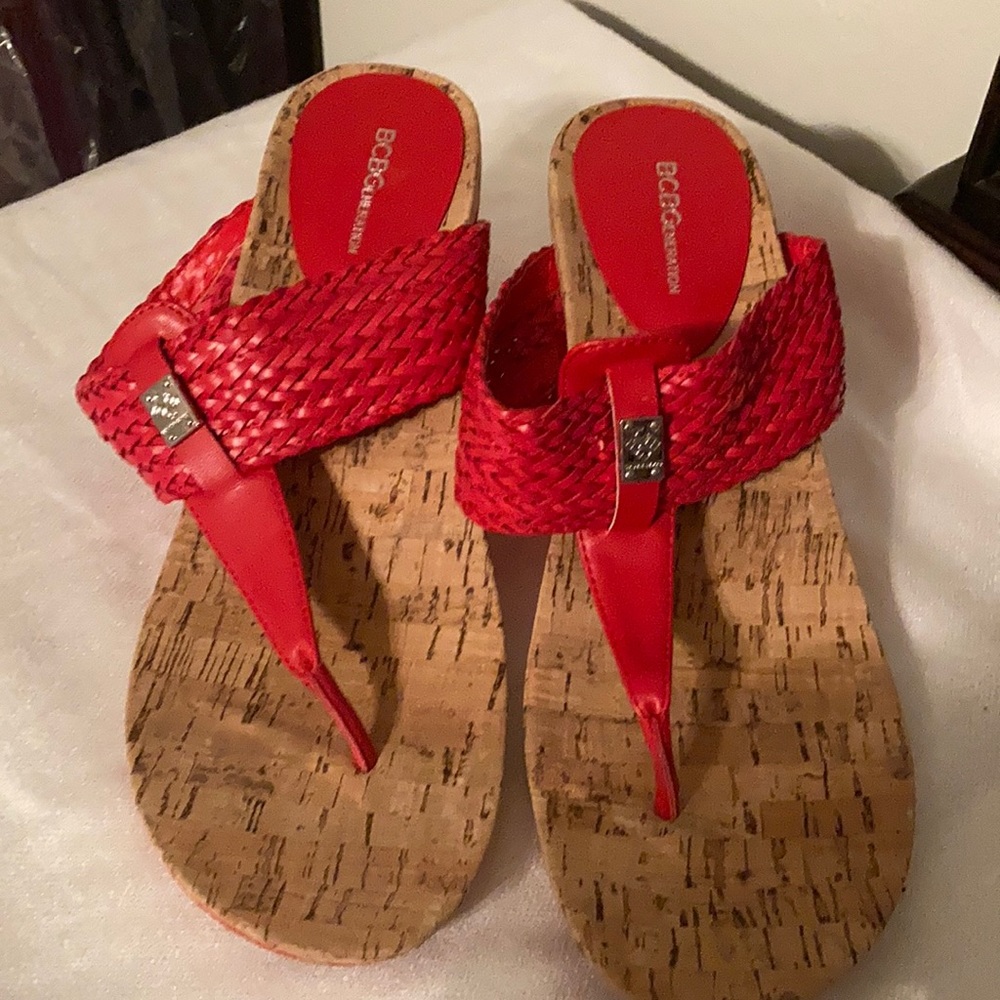 BCBG Wedge Sandals